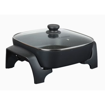 WHEF02K Westinghouse Square Frypan 2000W with Cast in Element